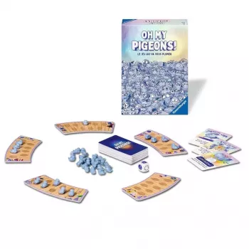 Jeu d'ambiance Oh My Pigeons ! En Quête de Jeux