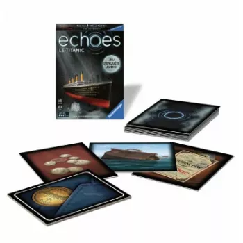 Jeu d'enquête audio Echoes Titanic - En Quête de Jeux