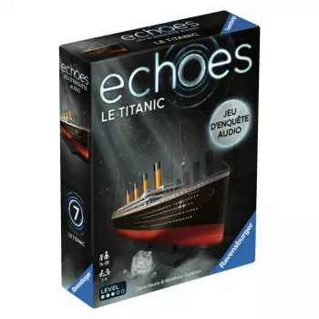 Jeu d'enquête audio Echoes Titanic - En Quête de Jeux