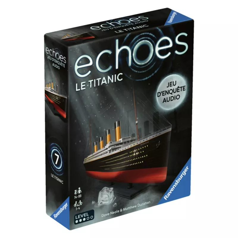 Jeu d'enquête audio Echoes Titanic - En Quête de Jeux