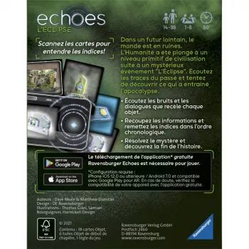 Jeu d'enquête Echoes l'Éclipse - En Quête de Jeux