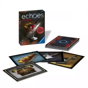 Jeu d'enquête audio Echoes Le Cocktail - En Quête de Jeux