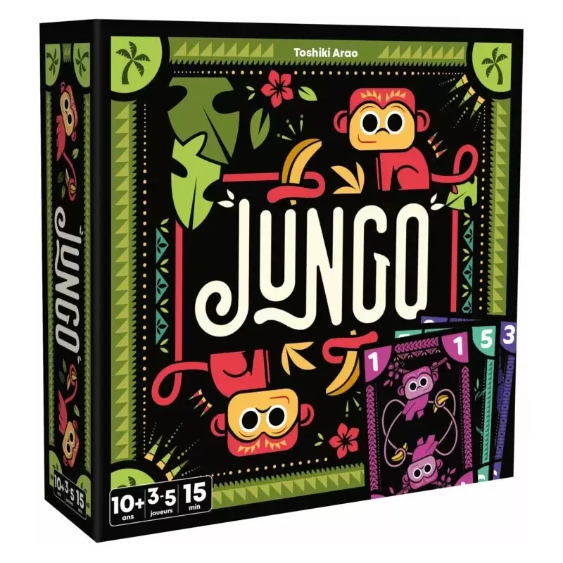 Jeu de cartes Jungo - En Quête de Jeux Jeu de cartes Jungo - En Quête de Jeux