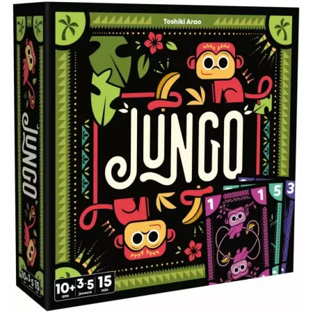 Jeu de cartes Jungo - En Quête de Jeux