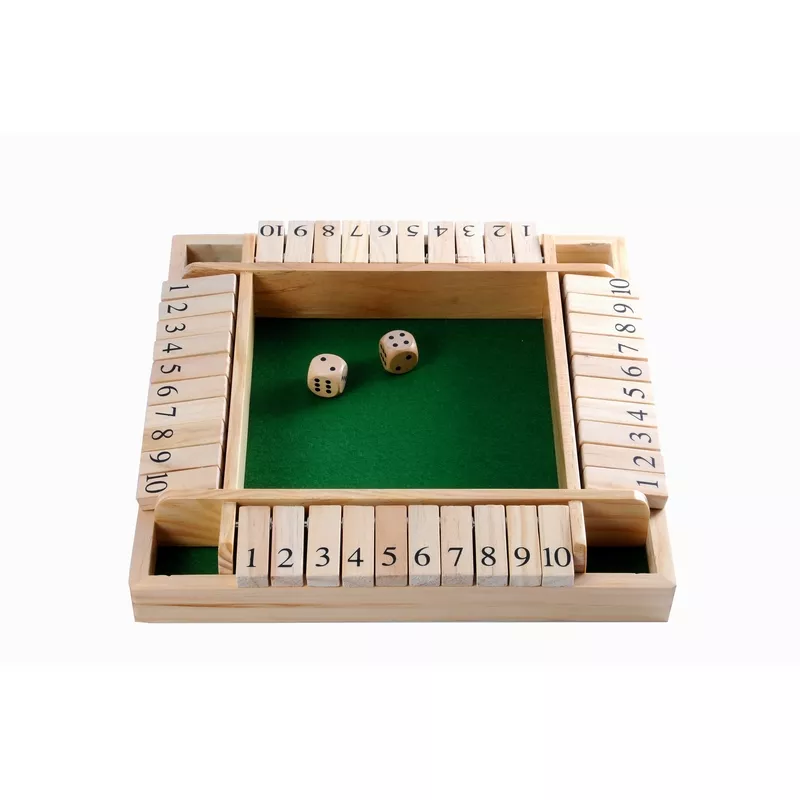 Jeu Shut the box pour 4 joueurs. En quête de Jeux Jeu Shut the box pour 4 joueurs. En quête de Jeux
