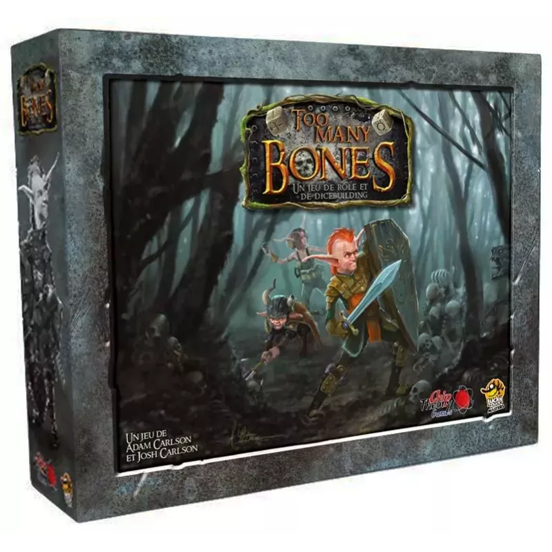 Jeu de deck-building/aventure Too many bones - En quête de jeux
