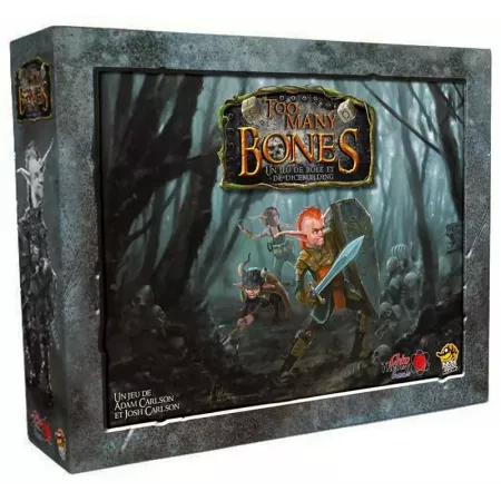 Jeu de deck-building/aventure Too many bones - En quête de jeux