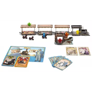 Jeu familial - Colt Express - Extension Chevaux & Diligence - En quête de jeux