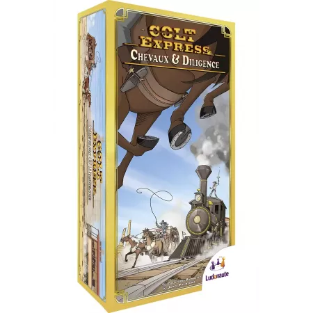 Jeu familial - Colt Express - Extension Chevaux & Diligence - En quête de jeux
