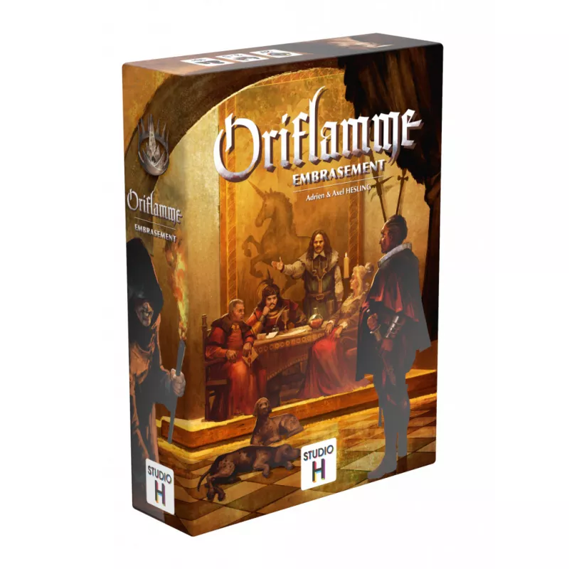 Jeu de bluff Oriflamme Embrasement. En Quête de Jeux