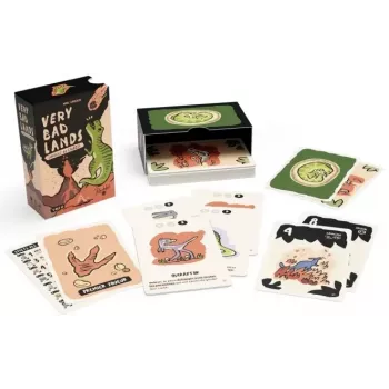 Jeu de cartes Very Bad Lands T-Rex - En Quête de Jeux