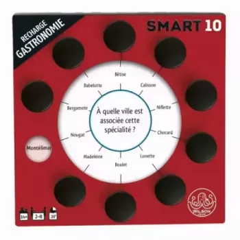 Jeu d'ambiance - Smart 10 - Recharge gastronomie - En quête de jeux