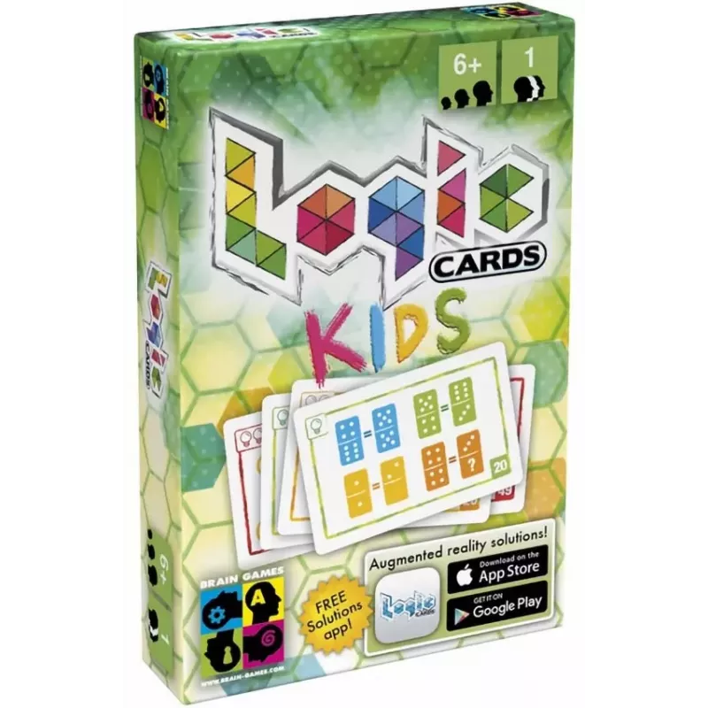 Jeu solo enfant - Logic Cards Kids - En quête de jeux