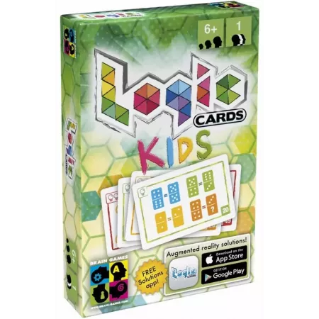 Jeu solo enfant - Logic Cards Kids - En quête de jeux