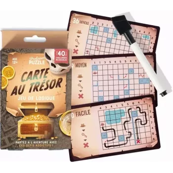 Jeu solo - Carte au trésor - En quête de jeux