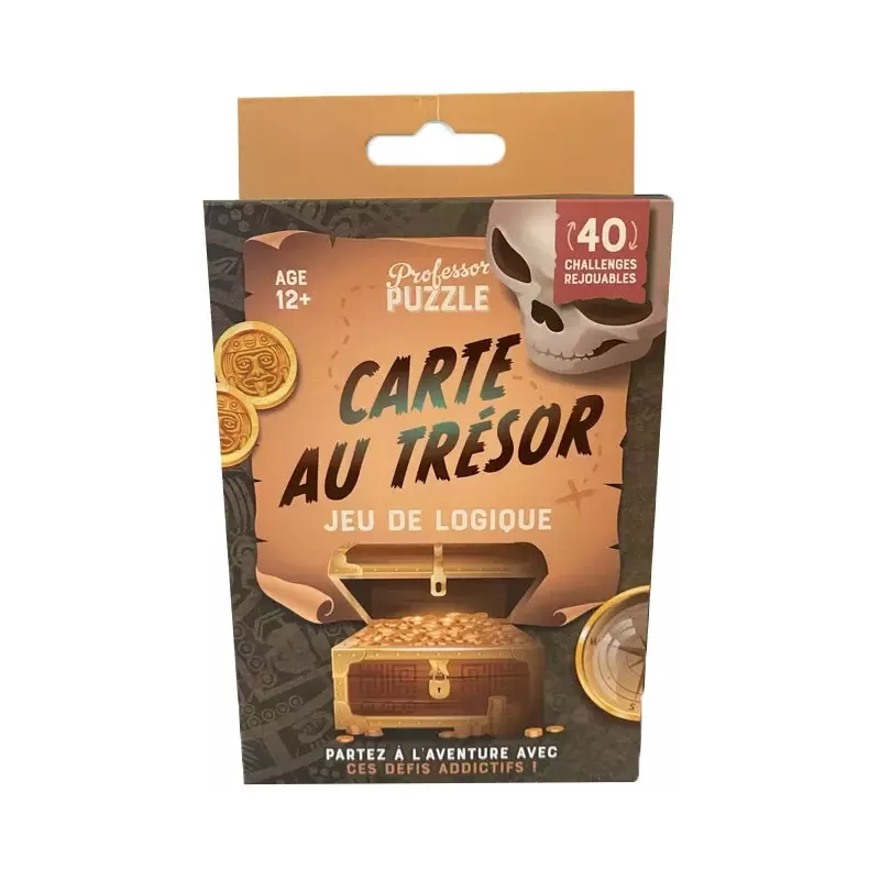Jeu solo - Carte au trésor - En quête de jeux