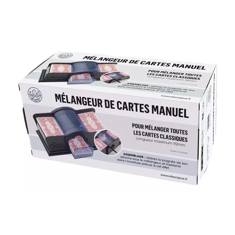 Mélangeur manuel de cartes - En quête de jeux