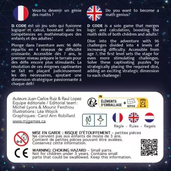 Jeu solo - D Code - En quête de jeux