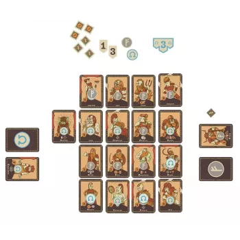 Jeu d'affrontement Mythic Arena. En quête de Jeux