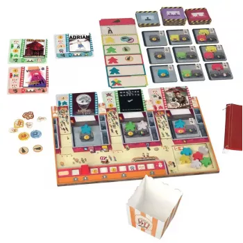 Jeu de gestion de cinéma Popcorn. En Quête de Jeux