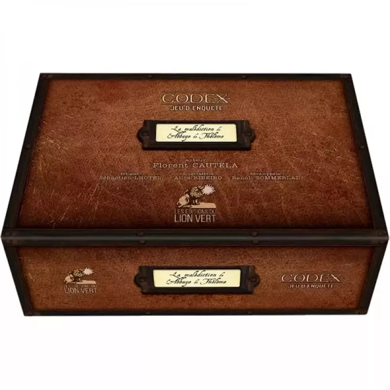 Jeu d'enquête - Codex : La malédiction de l’abbaye de Thélème - En quête de jeux