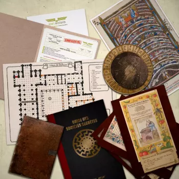 Jeu d'enquête - Codex : La malédiction de l’abbaye de Thélème - En quête de jeux