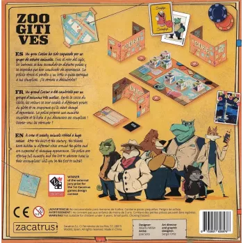 Jeu de déduction - Zoogitives - En quête de jeux