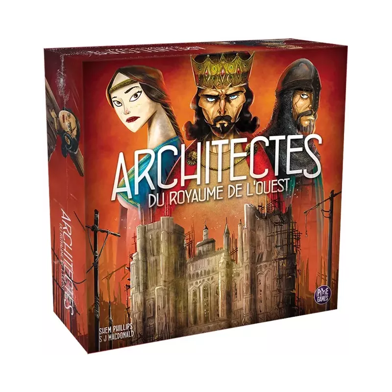 Jeu de stratégie - Architectes du Royaume de l'Ouest - En quête de jeux Jeu de stratégie - Architectes du Royaume de l'Ouest - En quête de jeux