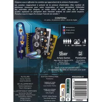 Jeu expert - Ceres : Extension Comets - En quête de jeux