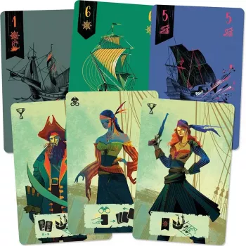 Jeu de plis coopératifs à 2 - Sail - En Quête de Jeux