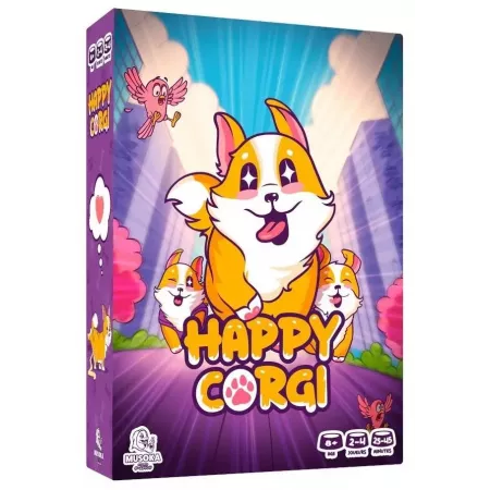 Jeu de collecte/ placement de cartes - Happy Corgi - En quête de jeux