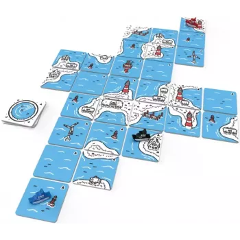 Jeu de pose de tuiles - Petite mer - En quête de jeux