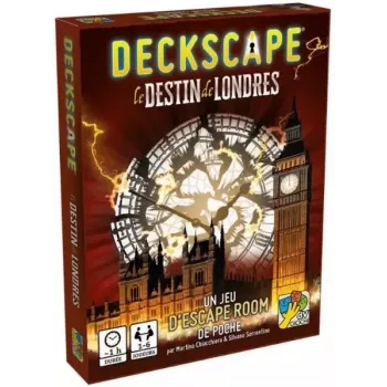 Escape game de poche - Deckscape : Le destin de Londres - En quête de jeux