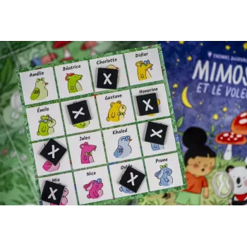 Jeu enfant - Mimose & Sam et le voleur de fruits - En quête de jeux