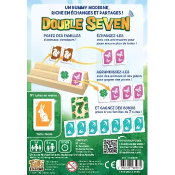 Jeu familial - Double Seven - En quête de jeux