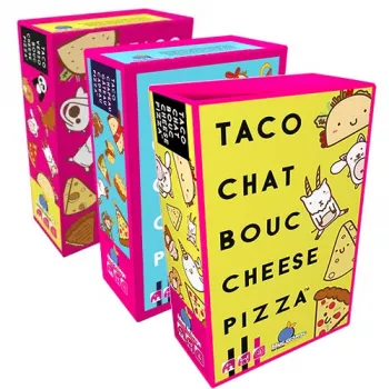 Jeu Taco Verso Bouc Cheese Pizza - En Quête de Jeux