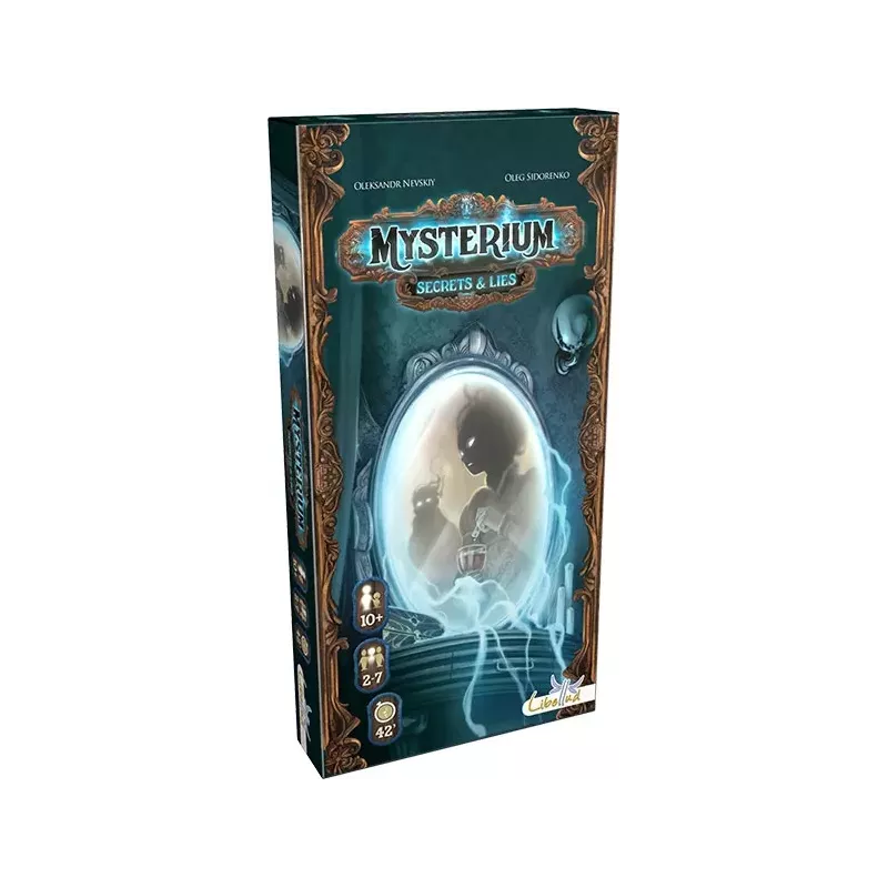 Extension Secret & Lies pour le jeu Mysterium - En quête de jeux Extension Secret & Lies pour le jeu Mysterium - En quête de jeux