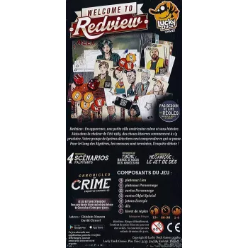 Extension Welcome to Redview pour le jeu Chronicles of crime - En quête de jeux