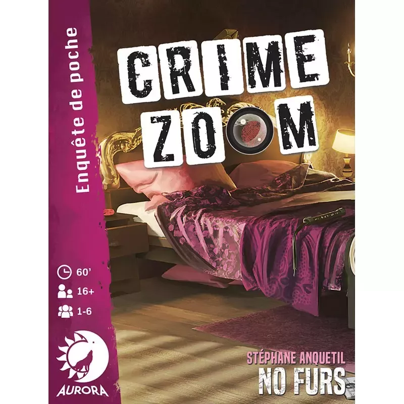 Jeu d'enquête - Crime zoom : No furs - En quête de jeux