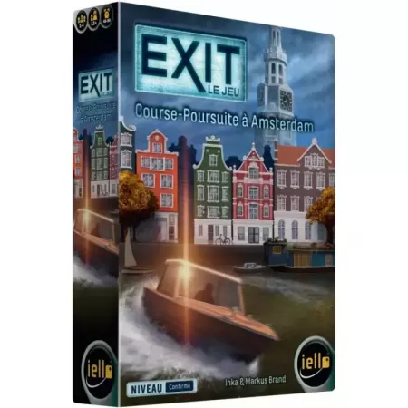 Jeu d'énigmes - EXIT - Course Poursuite à Amsterdam - En quête de jeux