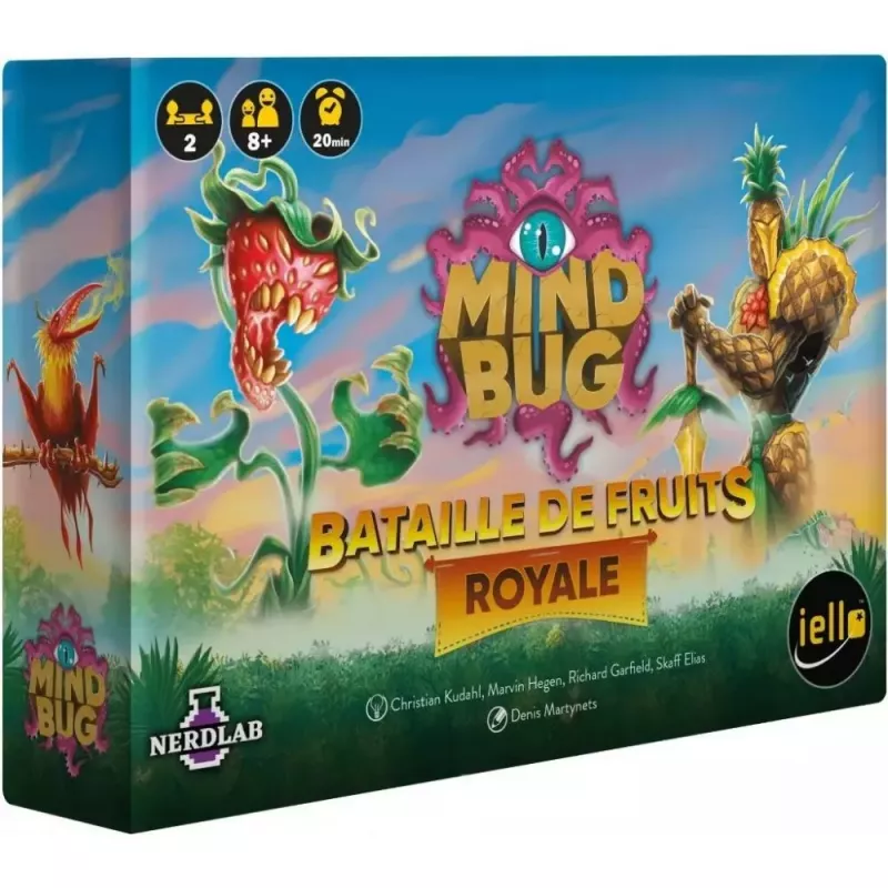 Jeu 2 joueurs - Mindbug : Bataille de Fruits Royale - En quête de jeux Jeu 2 joueurs - Mindbug : Bataille de Fruits Royale - En quête de jeux