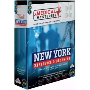 Jeu coopératif - Medical Mysteries : New York - En quête de jeux