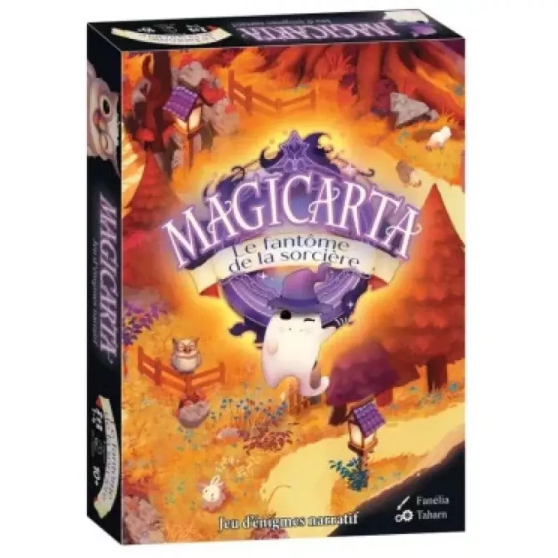 Jeu coopératif - Magicarta - Le fantôme de la sorcière - En quête de jeux Jeu coopératif - Magicarta - Le fantôme de la sorcière - En quête de jeux