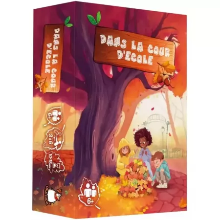 Jeu enfant - Dans la cour d'école - En quête de jeux