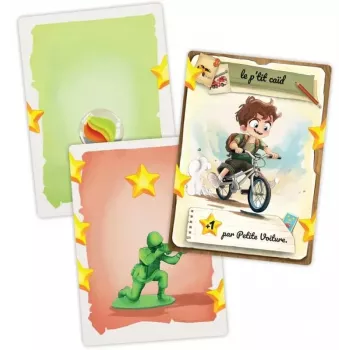 Jeu enfant - Dans la cour d'école - En quête de jeux