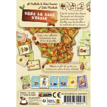 Jeu enfant - Dans la cour d'école - En quête de jeux