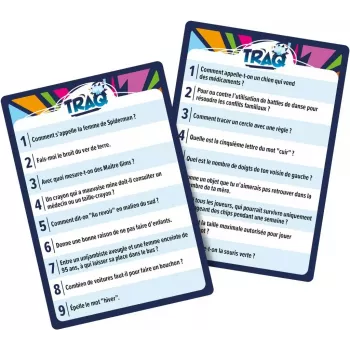 Jeu d'ambiance - TRAQ - Tu réponds à quoi ? - En quête de jeux
