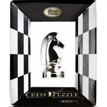 Casse-Tête Huzzle Cast Chess Knight - Silver - En quête de jeux