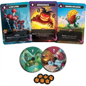 Jeu 2 joueurs - Mindbug : Bataille de Fruits Royale - En quête de jeux