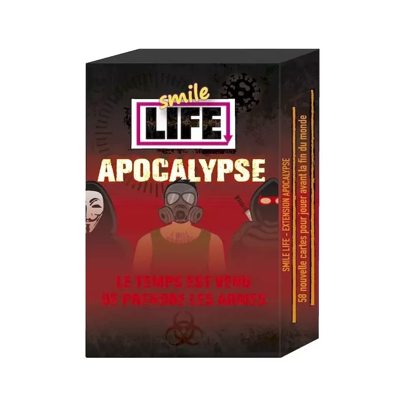 Jeu de cartes - Smile Life - extension APOCALYPSE - En quête de jeux